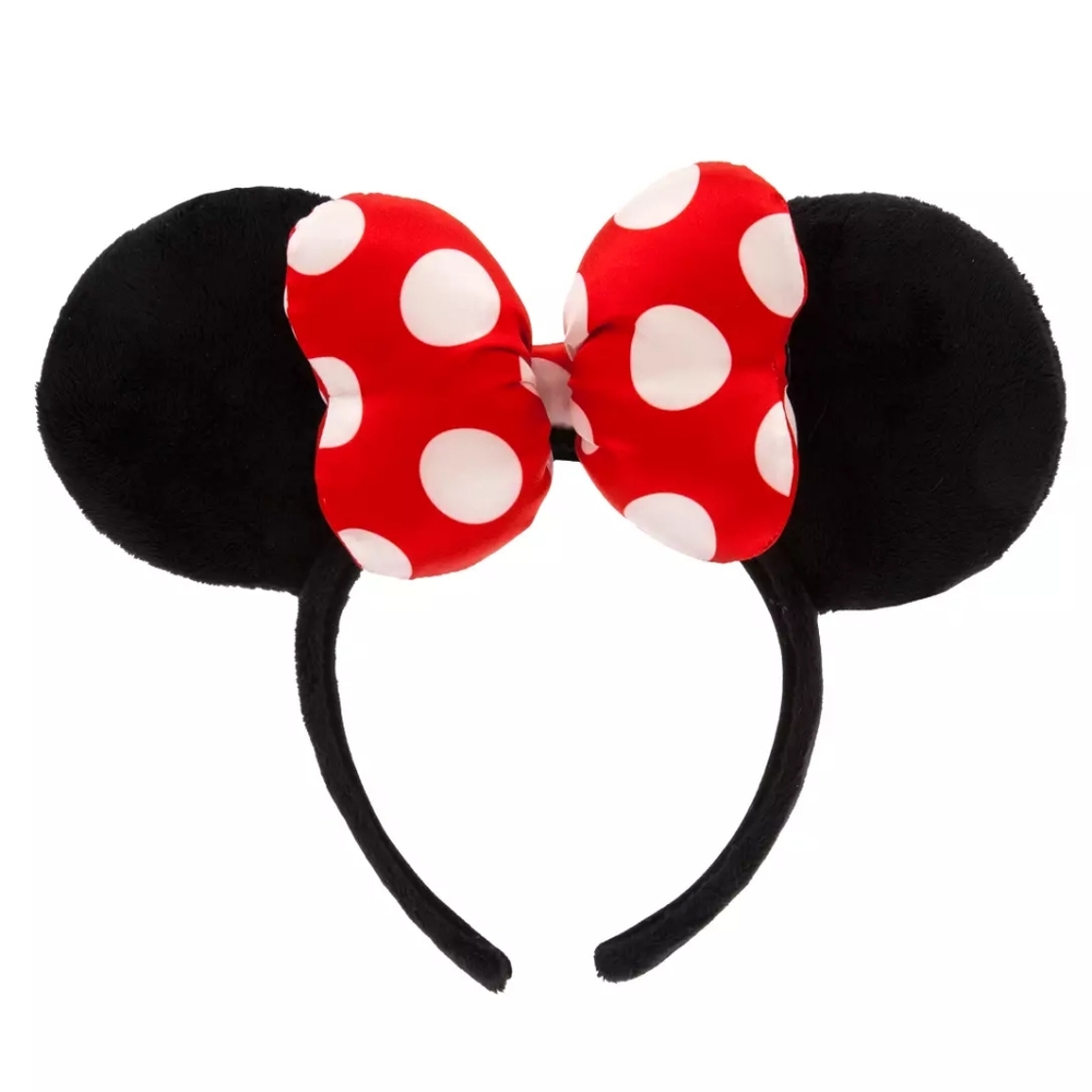 Disney Minnie Mouse Ears Headband - Red and Black